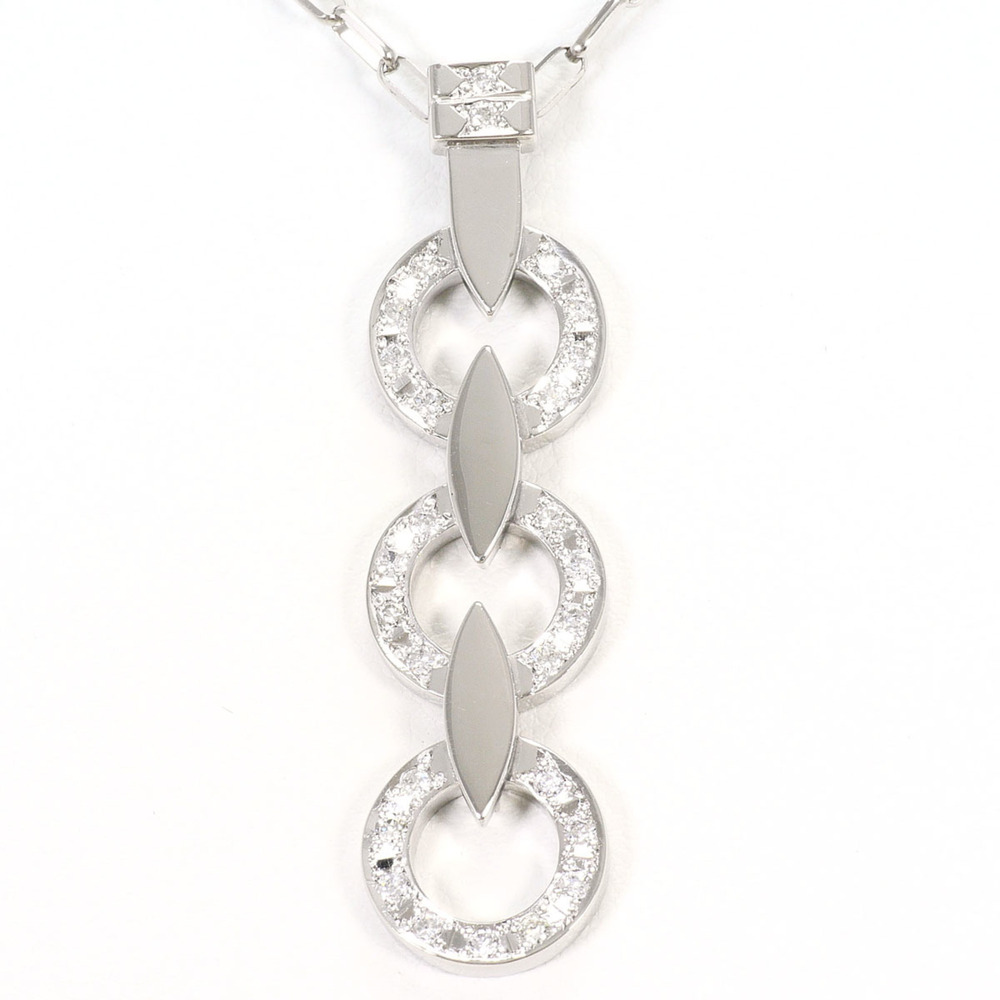 PT900 Platinum / PT850 Necklace with 0.40ct Diamond, Certificate of Authentic...